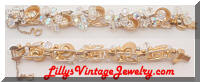 DeLizza and Elster JULIANA AB Crystals Rhinestones ChaCha Bracelet