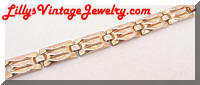 Vintage TRIFARI Golden Bracelet