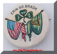 Vintage Erin Go Bragh Pin