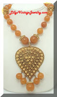 Chunky Funky KENNETH J LANE Egyptian Style Necklace