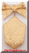 Miriam Haskell vintage locket brooch