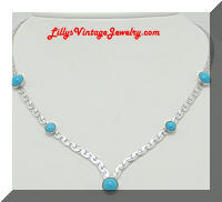 Sarah Coventry Summer Sky necklace